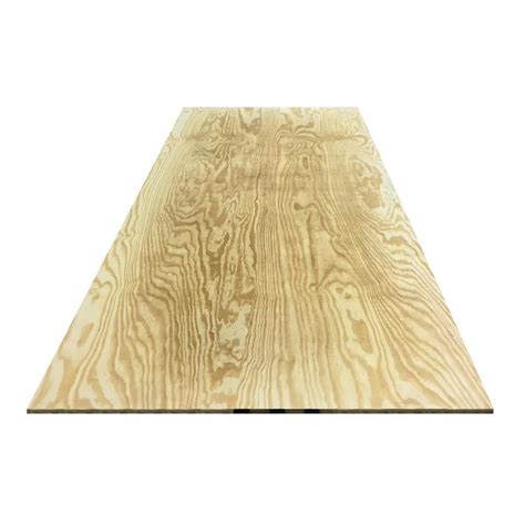 23 32 In X 4 Ft X 8 Ft Southern Pine Tongue And Groove Plywood Sheathing 605189 The Home Depot