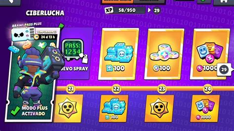 Abrimos Pase Plus De Batalla Brawl Stars Youtube