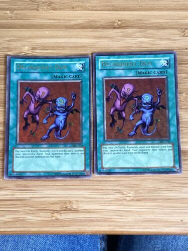 Yugioh Delinquent Duo Ultra Rare Mrl P Values Mavin