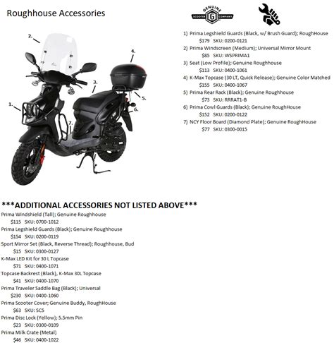 Roughhouse Accessories Enhance Your Ride With Style