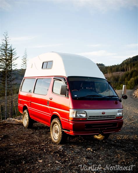 Toyota Hiace Hitop Wd Camper Vanlife Northwest