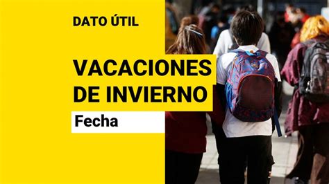 Calendario Escolar 2024 ¿cuándo Son Las Vacaciones De Invierno