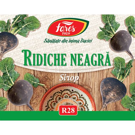 Sirop Ridiche Neagra R28 250 Ml Fares Farmacia Tei Online