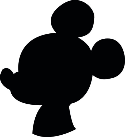 Disney Mickey Mouse Silhouette Clipart Full Size Clipart 5435406