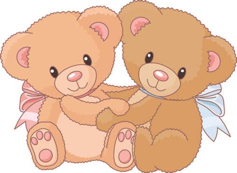 Cute Teddy Bears Clipart