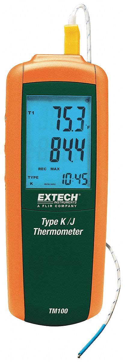 Extech Channels Includes Nist Traceable Certificate Thermocouple