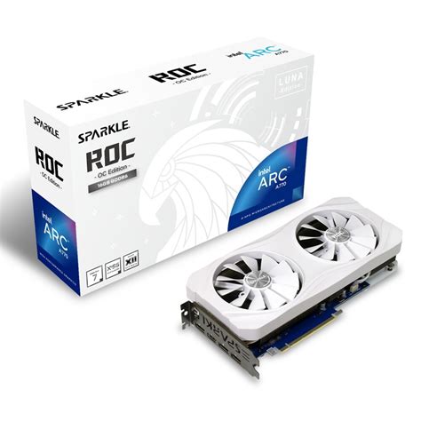 Sparkle Announces New Intel Arc ROC Series Luna Edition Graphics Cards