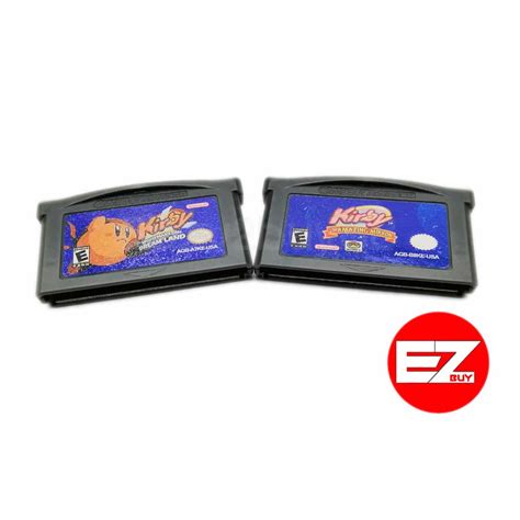 แผ่นเกมบอยแอดวานซ์ Kirby Gba Shopee Thailand