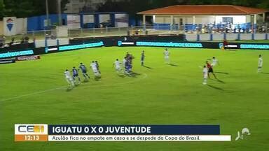 CETV 1ª Edição Juazeiro do Norte Esporte empate do Iguatu na Copa