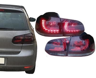 Led R Ckleuchten Vw Golf Vi Rot Schwarz Original R Look