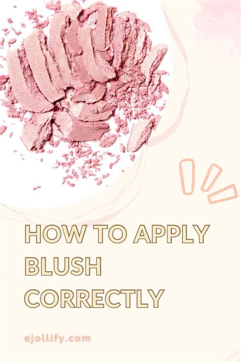 How To Apply Blush Correctly • Blush Application Tips and Tricks in ...