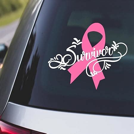 Amazon CLIFFBENNETT Breast Cancer Awareness Ribbon Survivor