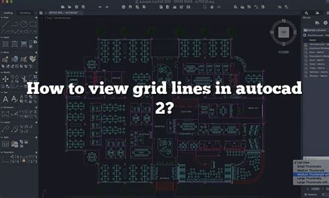 How To View Grid Lines In Autocad