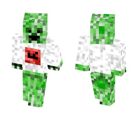 Minecraft Creeper Skin Pattern