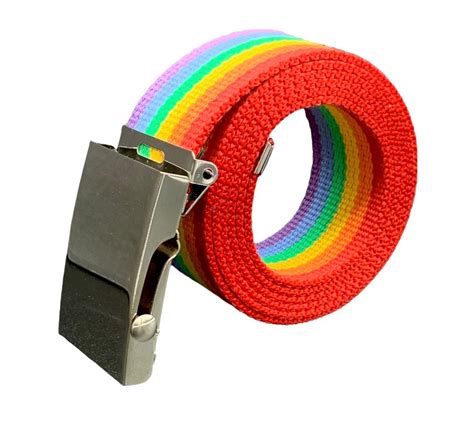 Cinturon Cinto Pride Arcoiris Orgullo Gay Lgbt Mujer Hombres