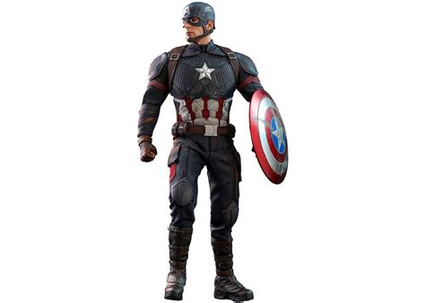 Hot Toys Marvel Avengers Endgame Captain America Collectible Figure - US