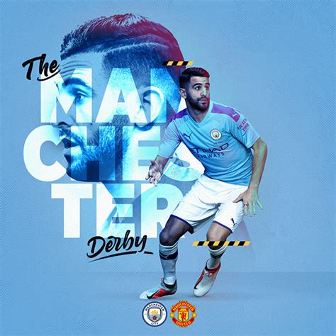 The Manchester Derby on Behance