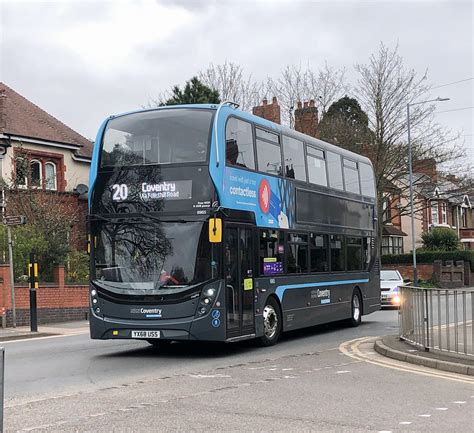 National Express Coventry Enviro400 MMC 6965 YX68 USS Turn Flickr