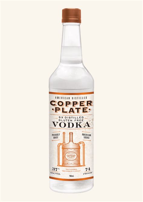 Copper Plate Vodka Market Wine Store