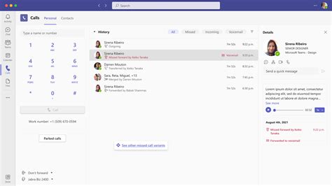 Updated Microsoft Teams Detailed Call History Feature Update