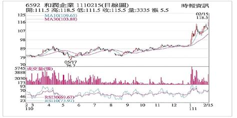 和潤 帶量攻堅股價創高 證券 工商時報