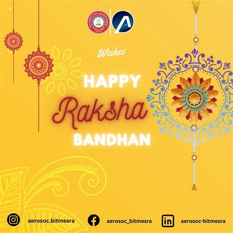 Aerospace Society Bit Mesra On Linkedin Rakshabandhan