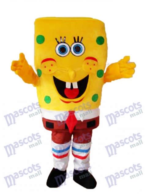 Sale 169 00 New Spongebob Mascot Adult Costume Cartoon Anime Mascotsok