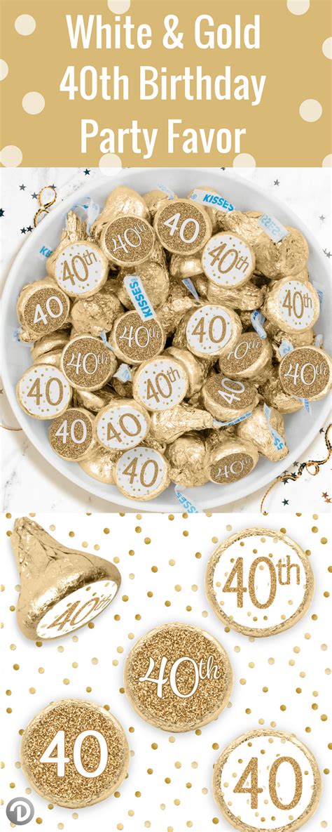 40th Birthday Party Favors in 2022 | 40th birthday party favors, 40th ...