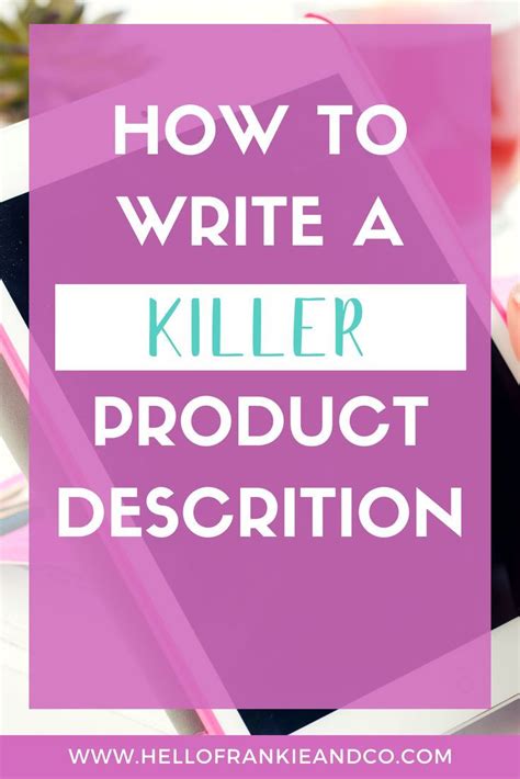 An Easy Way To Write Etsy Product Descriptions That Sell Writing Book Marketing Etsy Business