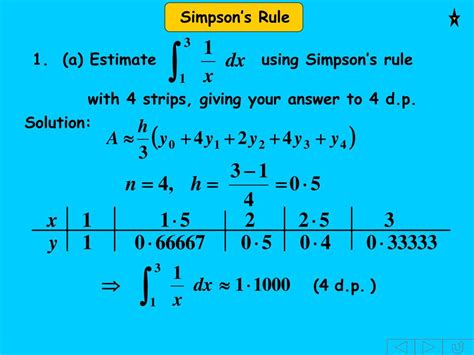 Ppt Simpson S Rule Powerpoint Presentation Free Download Id 7185670