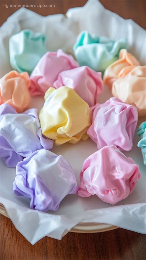 Easy Homemade Saltwater Taffy Recipe - My Homemade Recipe | Recipe in ...
