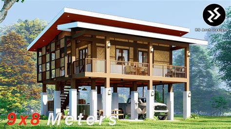 Elevated Native House Modern Bahay Kubo With Bedrooms Amakan