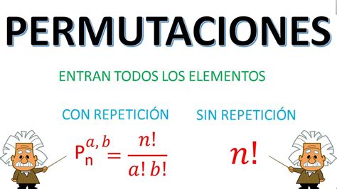 Permutaciones Con Repetici N Y Sin Repetici N Youtube