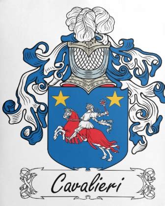 Cavalieri Family Crest – Heraldic Jewelry