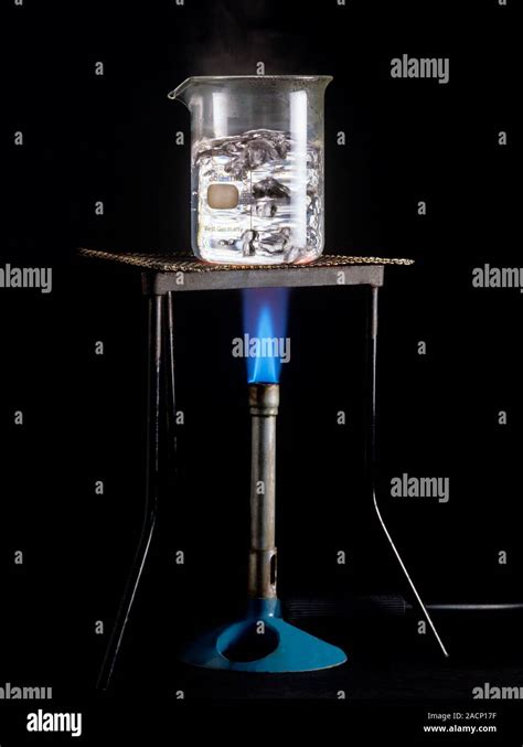 Bunsen Burner Boiling Water Diagram Introducing Measureme