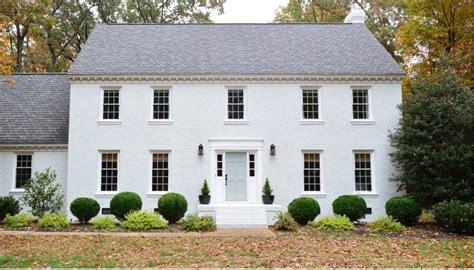 Top White Brick With Shutters Update