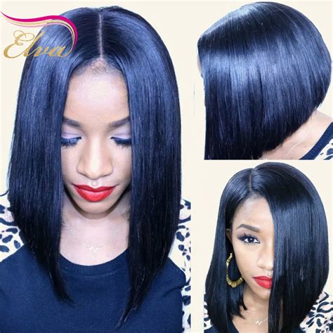 7a Virgin Human Hair Bob Wigs For Black Women Brazilian Virgin Hair