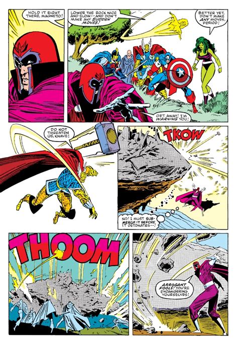 X Men Vs Avengers 2 Pg 16 1987 In James S S X Men Mutants