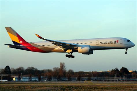 Asiana Airlines Fleet Airbus A350 900 Details And Pictures