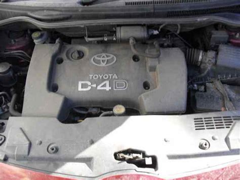 Moteur Toyota Corolla Verso Zer Zze R D D Cur