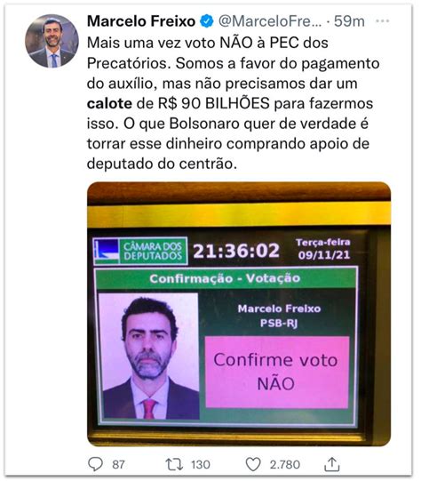 Oposi O Lamenta Aprova O Da Pec Dos Precat Rios E Critica Bolsonaro