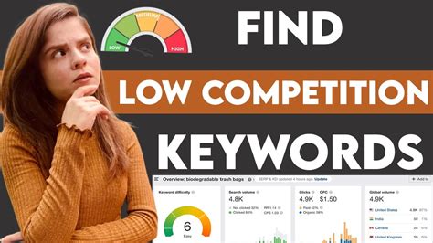 How To Find Low Competition Keywords For SEO Low Competition Keyword