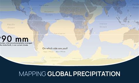 Mapping the Unequal Distribution of Global Precipitation