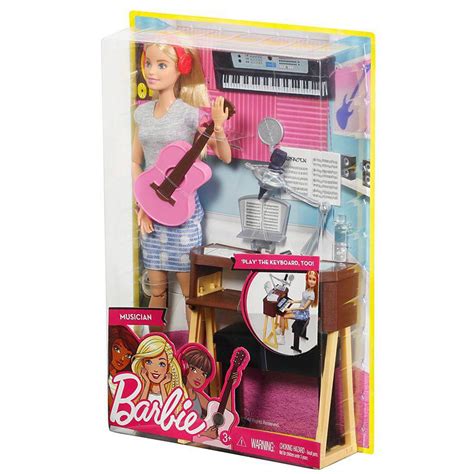 Mu Eca Y Playset Barbie M Sica Quiero Ser Compositora Fcp Barbiepedia