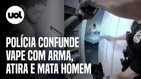 Polícia confunde cigarro eletrônico arma atira e mata homem negro