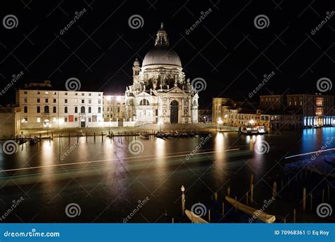 The Basilica Di Santa Maria Della Salute On The Grand Canal In Venice Editorial Photo Image Of