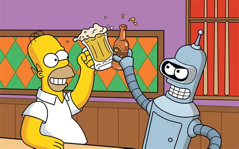 Sfondi Illustrazione Cartone Animato Birra I Simpson I Fumetti