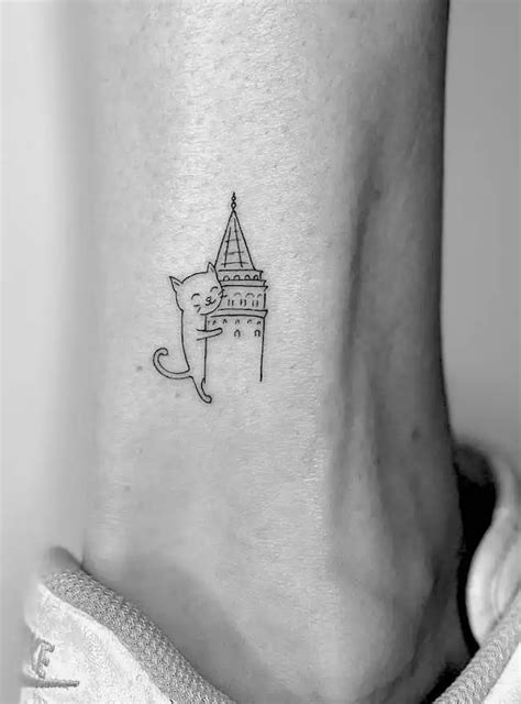 Aggregate More Than Symbolic Line Art Simple Cat Tattoo Latest In