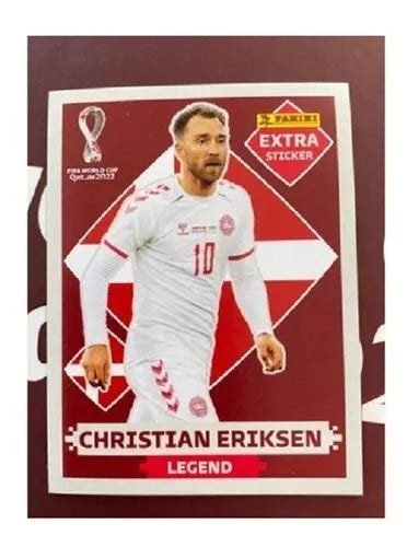 Christian Eriksen Bord Figurinha Legend Extra Copa Qatar Mercadolivre