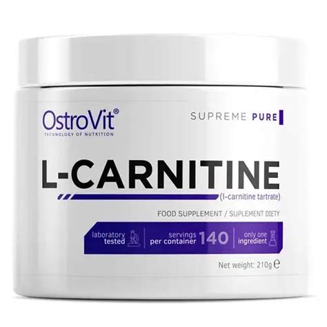 Карнітин OstroVit L Carnitine 210 g ID 1726298066 цена 619